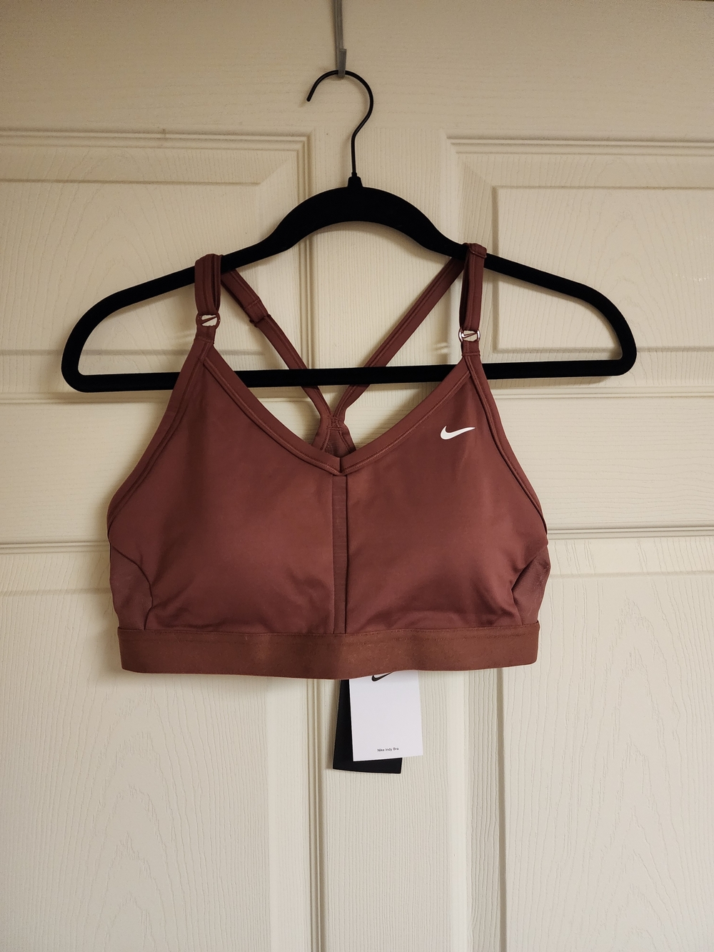 Nike Women's Mauve Sports Bra - Light Support